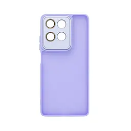Защитный чехол для Motorola G75 5G, фиолетовый, ShadeX, противоударный, матовый, панель PC+TPU, защита всего корпуса, амортизация ударов при падении, ArmorStandart (ARM82762)