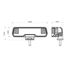 Cвітлодіодна фара WL-L2 20W Premium Spot Decker (НФ-00001522) - мініатюра 3
