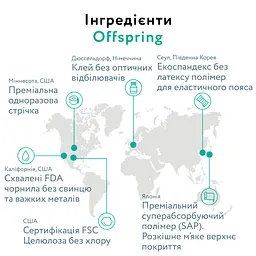 Підгузки Offspring Leave L (9-13 кг) 36 шт. (DP-OI-FAT-L36P-LEA) - мініатюра 4