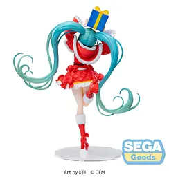 Фігурка Sega Вокалоїд Хацуне Міку Vocaloid Hatsune Miku Christmas 2024 19 см S V HM C24 19 - мініатюра 3