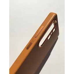 Протиударний шкіряний чохол Samsung Kindsuit Case для Galaxy S25 Ultra Gold EF-VS938PFEGWW - мініатюра 5