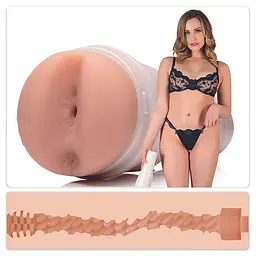 Реалістичний мастурбатор Fleshlight Mia Malkova Boss Level тілесний - мініатюра 3