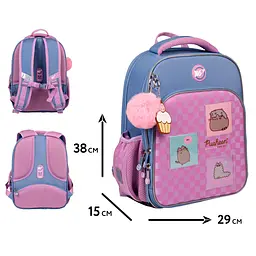 Рюкзак каркасний Yes S-78 Pusheen Playful 3 відділення 3 кишені №559864 - мініатюра 2