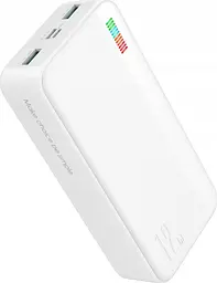 Універсальна мобільна батарея Power Bank Joyroom T-018 30000mAh (Білий) - мініатюра 2
