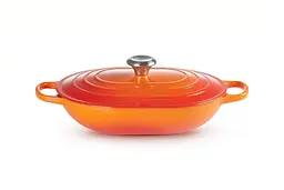 Каструля з кришкою Le Creuset Oblong Casserole 21112310902430 31 см 3.3 л вогняна