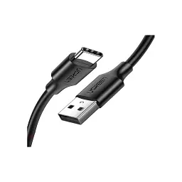 Дата кабель USB 2.0 AM to USB-C 0.25m 3A US287 black Ugreen (60114)