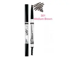 Олівець для очей та брів COLOUR INTENSE зі щіточкою Medium Brown Profi Touch Eye