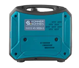 Інверторний генератор Konner&Sohnen 3/3.3 кВт KS 3000i S - мініатюра 8