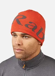 Шапка Rab Logo Beanie Сірий-Помаранчевий
