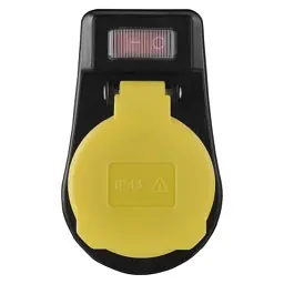 Розетка EMOS 16A 250V IP44 одинарна (P00292) - мініатюра 2