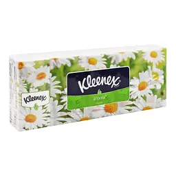 Набір носовички Kleenex Ромашка 100 шт. (10 упаковок по 10 шт.) - мініатюра 2