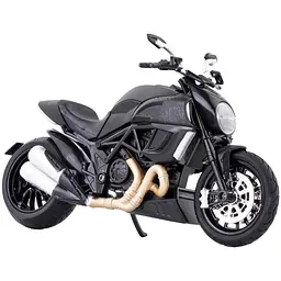 Колекційна масштабна модель мотоцикла TK Group Ducati Diavel Carbon зі світлом, звуком та амортизацією 1:12
