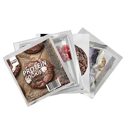 Набір печива протеїнового Craft Whey: Chocolate + Nuts Mix + Marshmallow + Coconut + Cherry 300 г (5 шт.  х  60 г)