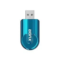 Бездротовий USB Адаптер XUDA 2в1 для автомобіля Apple CarPlay і Android Auto, WiFi 5G, Bluetooth 5.0 (блакитний)