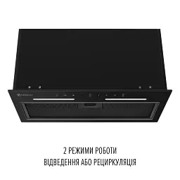 Витяжка повновбудована PERFELLI VIOLA 5NWRB NERO - мініатюра 9