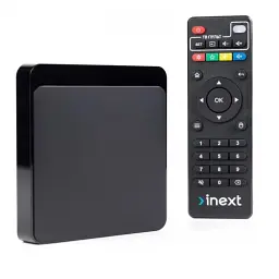 ТВ-приставка Inext TV5 Ultra, Black, Allwinner H313 (4 ядра), 2Gb, 16Gb, Wi-Fi 2.4 / 5 ГГц / Bluetooth, RJ45, 2xUSB 2.0, HDMI, microSD, Android 10, пульт ДК - мініатюра 3