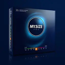 Уцінка! Презервативи - My.Size Pro 57, 36 шт. (прим'яте упакування)