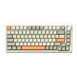 Ігрова механічна клавіатура AJAZZ AK820 Max / Три режими підключення / Flying Fish Switch, Білий