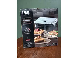 Електрогриль Braun SnackMaker 5 SM5038 Silver УЦІНКА - мініатюра 6