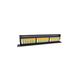 Патч-панель 19" Ritar 48xRJ-45 UTP cat. 5e, DUAL type, 1U (RT-2264-CAT.5E) - мініатюра 2