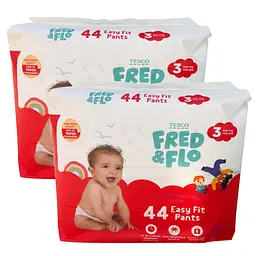Підгузки - трусики Fred & Flo розмір 3 (6-11 кг), 88 шт