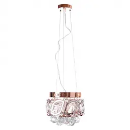 Люстра підвісна Brille кришталева LED 12W CW G (BCL-481S/24)