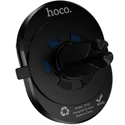 Ароматизатор у машину Hoco ZP50 Bright Black - мініатюра 3