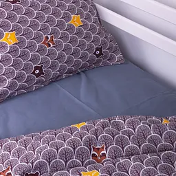 Комплект постільної білизни MirSon Kids Time 17-0526 Fabulous forest grey, дитячий - мініатюра 4