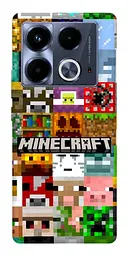 Чохол Demsky Minecraft collage для Infinix Note 40 4G