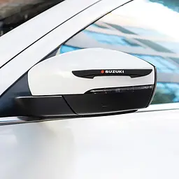Захисні протиударні смуги Suzuki 15х147 мм Гума (наклейки) Чорні 4 шт на скотчі (Завод) - мініатюра 4