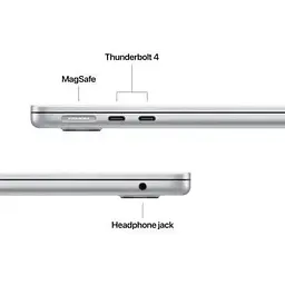 Ноутбук Apple MacBook Air 13 M5 A3449 Silver (MDH94UA/A) - мініатюра 6