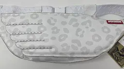 Нагрудна сумка слінг Sprayground Wings To The Future Біла - мініатюра 6