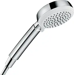 Ручний душ Hansgrohe Crometta 100 Vario EcoSmart 6л/хв White/Chrome 26834400, Хром