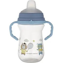 Кружка тренувальна Canpol babies First Cup Bonjour Paris 250 мл синій - мініатюра 4