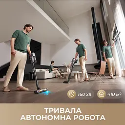 Бездротовий пилосос Dreame Z40 Station - мініатюра 6