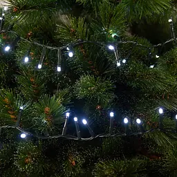 Гірлянда Chomik 200LED холодний білий з ефектом блиску 10 м (LED9485) - мініатюра 3