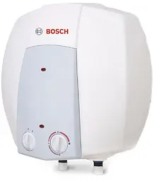 Водонагрівач електричний Bosch Tronic 2000 T Mini ES 015 B над мийкою 1500 Вт, мокрий ТЕН, 15 л, прямокутний, білий (7736504746)