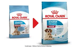 Сухий корм для цуценят та собак середніх порід Royal Canin Medium Starter 1 кг 2993010 - мініатюра 2