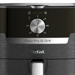 Аерогриль Tefal AirFry & Grill 1550 Вт чорний (EY501815) - мініатюра 3