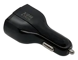 Автомобільний зарядний пристрій XON UniLink Type-C 15W (PD15) + QC3.0 + 5V/3.1A Black (CU2A1C30QB 3425) - мініатюра 4