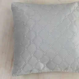 Подушка декоративна ТЕП Velour 40х40 см 413 світло-сіра (3-00437_07367) - мініатюра 7
