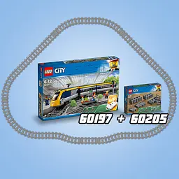 Конструктор LEGO City Траси 20 деталей (60205) - мініатюра 5
