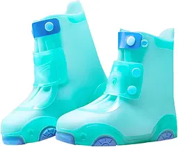 Бахіли на взуття Kidigo дитячі ПВХ H003 XL 32-33 Green (17574)