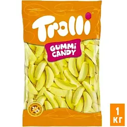 Жувальний мармелад Trolli Gummi Candy Banana 1 кг