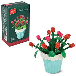 Конструктор Sembo Block Florist декоративна троянда в горщику (601290)