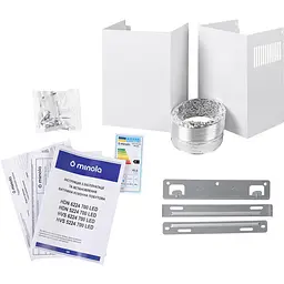 Похила витяжка Minola HDN 6224 WH 700 LED - мініатюра 10