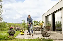 Пилосос Karcher WD 2-18 акумуляторний 12 л 18 В без АКБ и ЗП - мініатюра 6