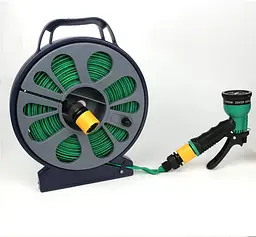 Гнучкий поливальний шланг Garden Hose 10 м - розтяжний шланг для саду, городу та дачі з універсальним підключенням