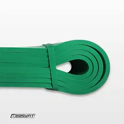 Гумова петля EasyFit 19-65 кг Зелена - мініатюра 4