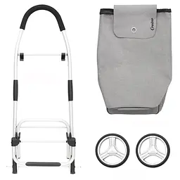 Сумка-візок ShoppingCruiser Foldable 45 Grey (604360) - мініатюра 6